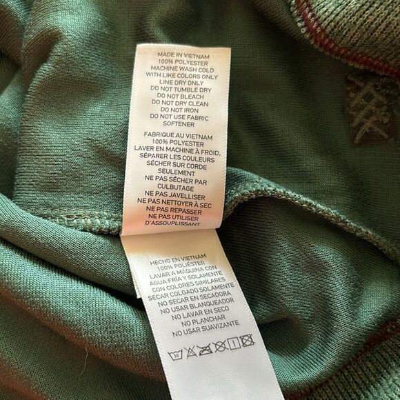 Rhone Commuter Quarter Zip Green st Patrick’s Day Sweater Mens Size Medium - Picture 10 of 10